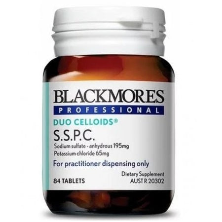 Blackmores Professional SSPC Sodium Sulfate Potassium Chloride 84Tabs