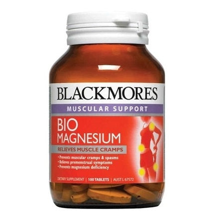Blackmores Bio Magnesium 100Tabs (00211) Magnesium (Mg) | BLACKMORES