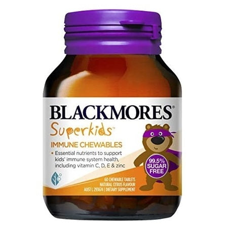 Blackmores Superkids Immune Chewables 60Tabs