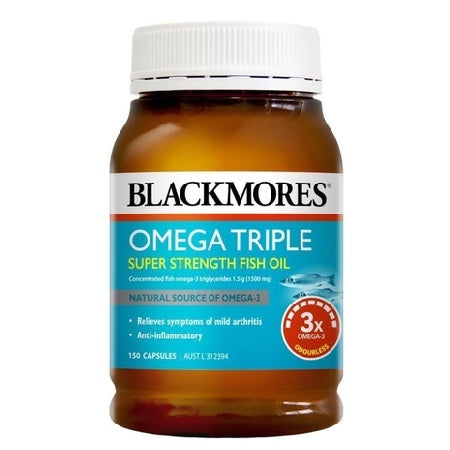 Blackmores Omega Triple 150Caps | BLACKMORES