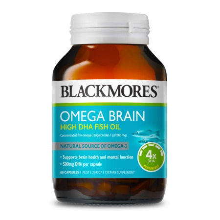 Blackmores Omega Brain 60Caps Fish Oils | BLACKMORES