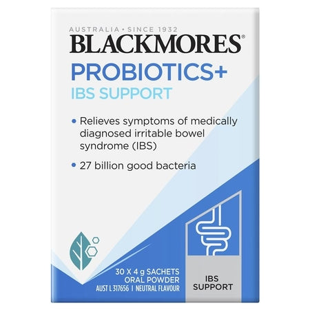 Blackmores Probiotics + IBS Support 7.7G 30Pk