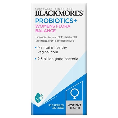 Blackmores Probiotics + Womens Flora Balance 30Caps