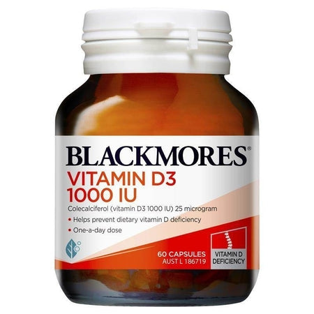Blackmores Vitamin D3 1000IU 200Caps Vitamin D3