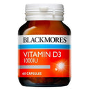 Blackmores Vitamin D3 1000Iu 60Caps Vitamin D3 | BLACKMORES