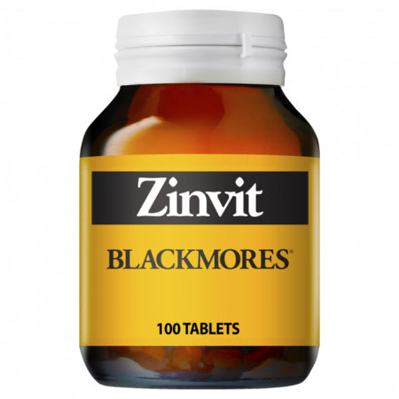 Blackmores Zinvit 100Caps (11802) Zinc (Zn) | BLACKMORES