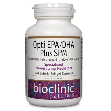 Bioclinic Opti EPA/DHA PLUS SPM 120Scaps