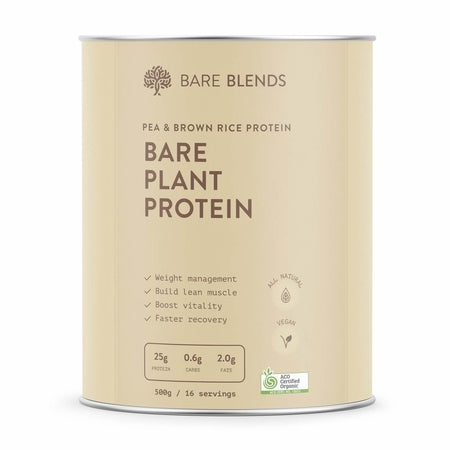 Bare Blends Bare Plant Protein 500g