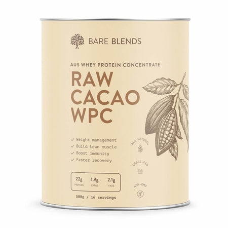 Bare Blends Raw Cacao Wpc 500g