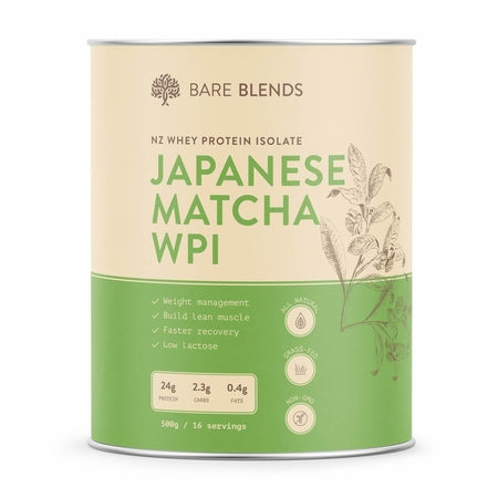 Bare Blends Japanese Matcha Wpi 500g