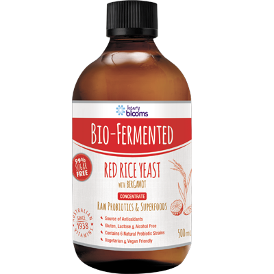 Blooms Bio Fermented Red Rice Yeast With Bergamot 500ml | BLOOMS