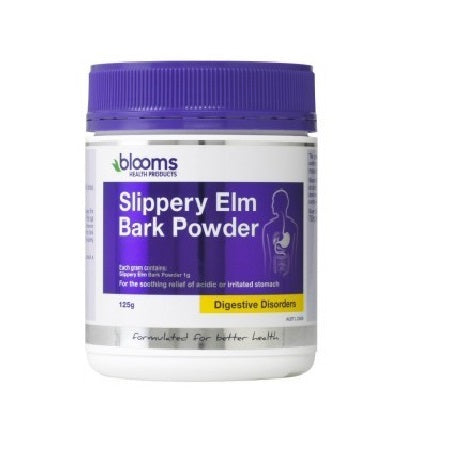 slippery elm bark powder 125g slippery elm (ulmus ruba) | BLOOMS