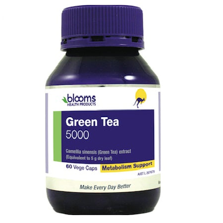 Blooms Green Tea 5000 60Caps Green Tea (Camellia Sinensis) | BLOOMS