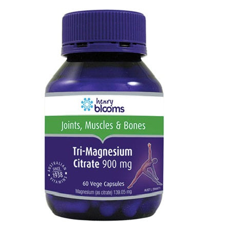Blooms Tri-Magnesium Citrate 60Caps Magnesium (Mg) | BLOOMS