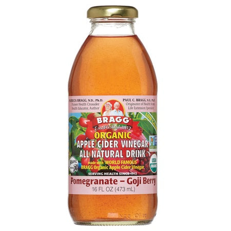 Bragg Apple Cider Vinegar W Pomegranate & Goji Oranic 473ml | BRAGG