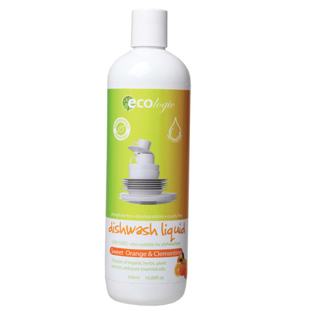 Ecologic Sweet Organe & Clementine Dishwash Liquid 500ml