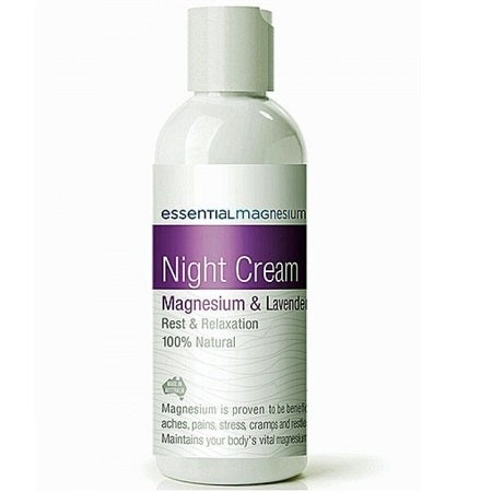 Essential Magnesium Magnesium Night Cream 125ml | ESSENTIAL MAGNESIUM