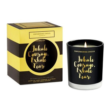 Empowering Chicks Belgium Chocolate Lava Cake Soy Candle 180g