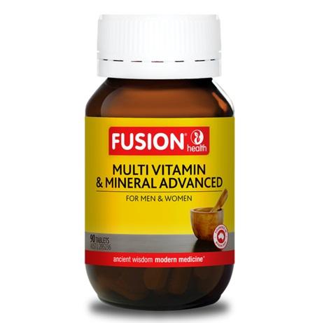 Fusion Health Multi Vitamin Advanced 90Tabs | FUSION HEALTH