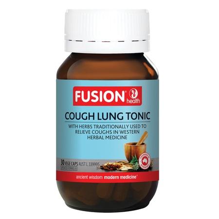 Fusion Health Cough Lung Tonic 60Vcaps