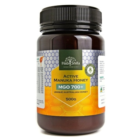 Hab Shifa Active Manuka Honey Mgo 700+ Unique Australian Honey 500g