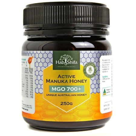 Hab Shifa Active Manuka Honey Mgo 700+ Unique Australian Honey 250g