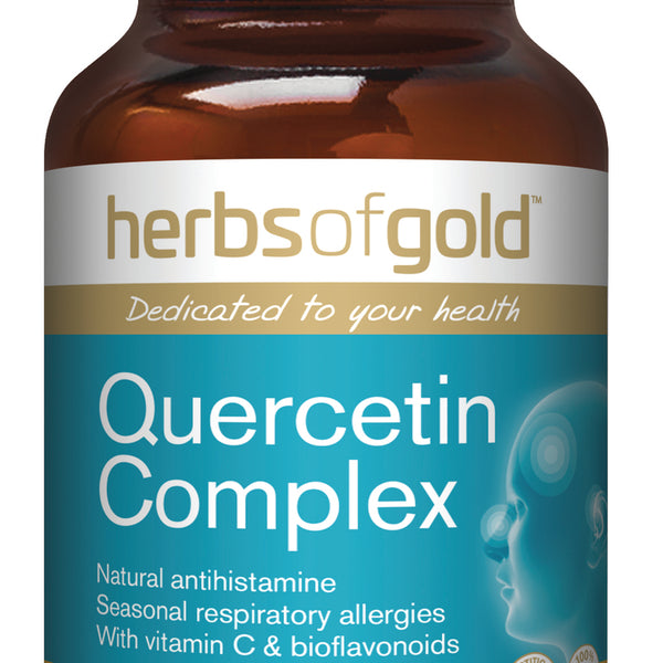 Herbs Of Gold Quercetin Complex - 4 X 60 Tablets (240 Total) For Immune Support + Fast Shipping