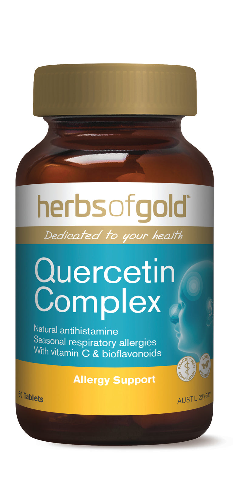 Herbs of Gold Quercetin Complex 60tabs