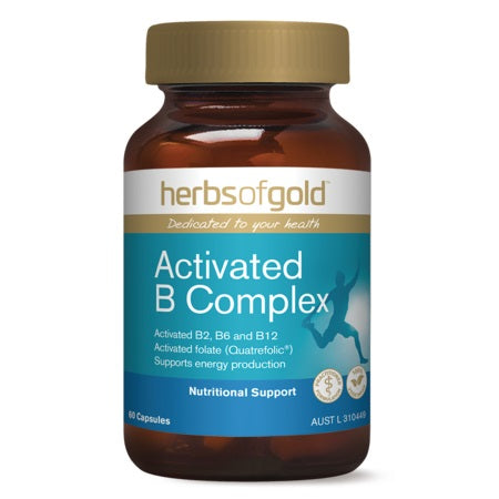 ACTIVATED B COMPLEX 60Caps | HERBS OF GOLD