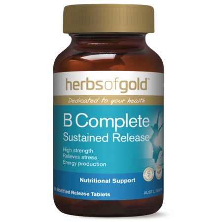 Herbs of Gold B Complete Sustained Release 60tabs Complex | HERBS OF GOLD