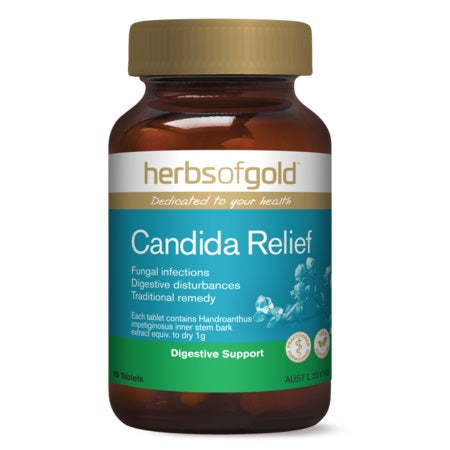 CANDIDA RELIEF 60Tabs Pau d'Arco (Handroanthus ssp.) | HERBS OF GOLD