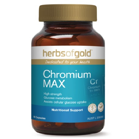Herbs of Gold Chromium Max 120vcaps Chromium (Cr) | HERBS OF GOLD
