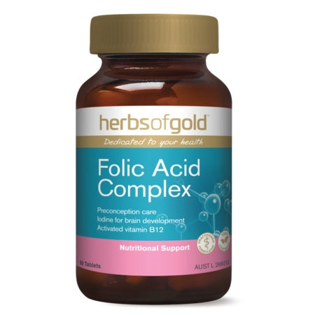 folic acid complex 60tabs folic acid | HERBS OF GOLD