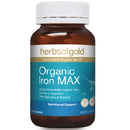 ORGANIC IRON MAX 30Vcaps Iron (Fe) | HERBS OF GOLD