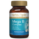 Herbs of Gold Mega B Complex 60vcaps Complex | HERBS OF GOLD