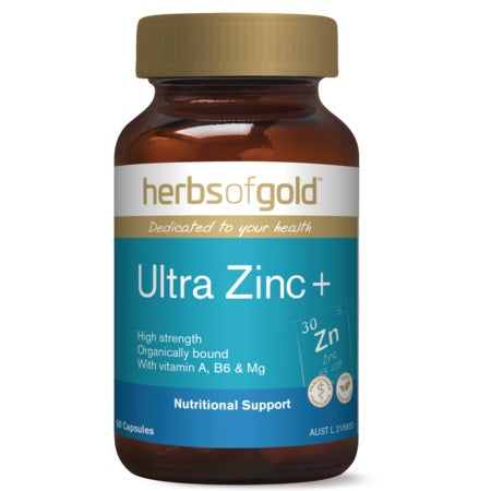 ultra zinc+ 60vcaps zinc (zn) | HERBS OF GOLD