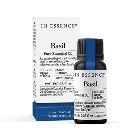 In Essence Basil Pure Essential Oil 8ml