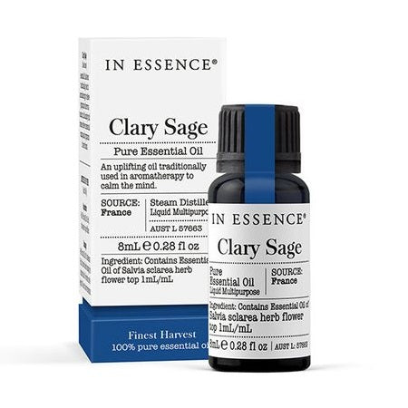 In Essence Clary Sage Pure Essential Oil 8ml