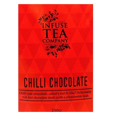 Infuse Tea Chilli Chocolate Tin 250g | INFUSE TEA COMPANY