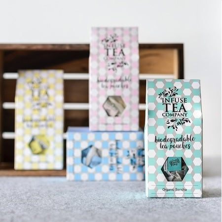 Infuse Tea Organic Peppermint & Lime Tea Pouches 15Pk | INFUSE TEA COMPANY