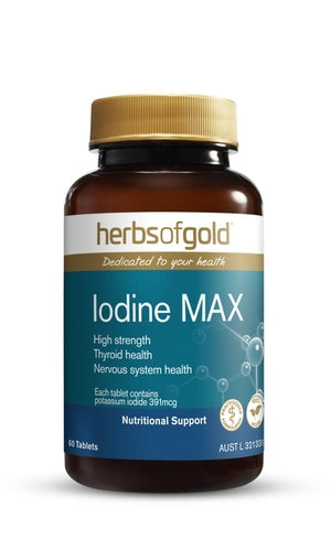 Herbs Of Gold Iodine Max 60Tabs