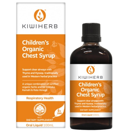 Kiwiherb Children’s Organic Chest Syrup 100ml