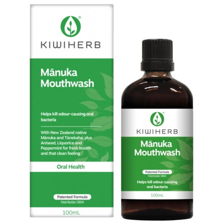 Kiwiherb Manuka Mouthwash 100ml