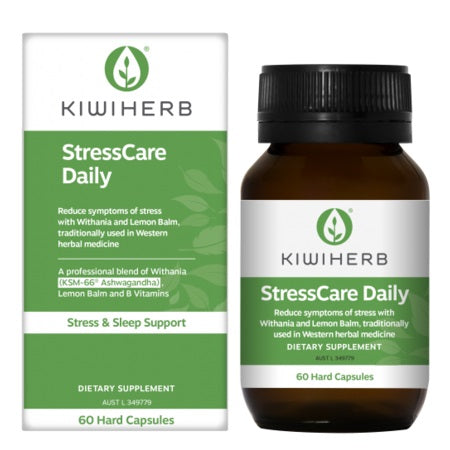 Kiwiherb StressCare Daily 60Caps Complex