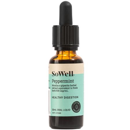 So Well Peppermint 1:2 Healthy Digestion 30ml