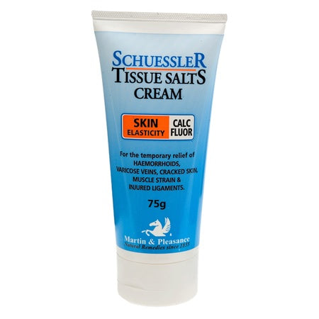 Schuessler Tissue Salts Calc Fluor 6X (Skin Elasticity) Cream 75g | SCHUESSLER TISSUE SALTS