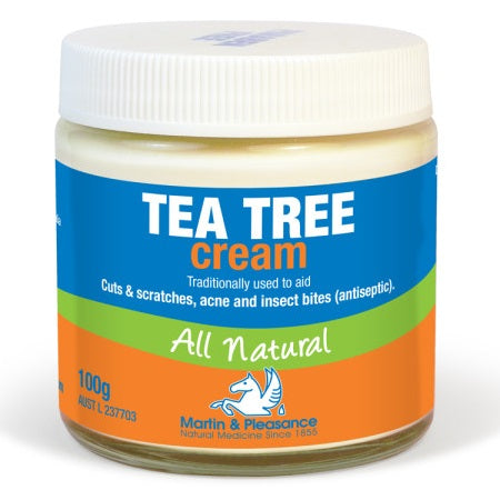 tea tree herbal cream 100g | M&P HERBAL CREAMS