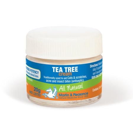 Tea Tree Herbal Cream 20g | M&P HERBAL CREAMS