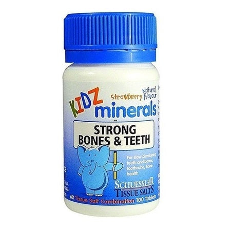 Schuessler Tissue Salts Kidz Minerals Strong Bones & Teeth 100Tabs | SCHUESSLER TISSUE SALTS