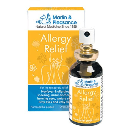 Martin And Pleasance Allergy Relief Spray 25ml | M&P HOMEOPATHIC COMPLEX